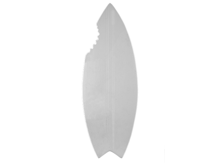 Shark bite surfboard #3172