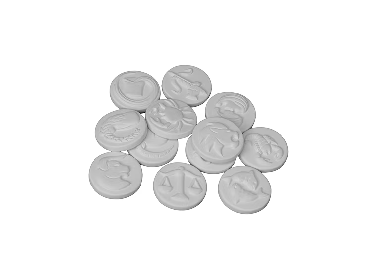 4912 Zodiac Sign Tag-Alongs