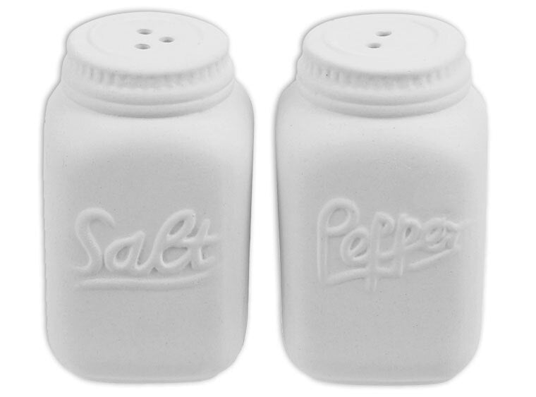Mason Jar Salt and Pepper #508