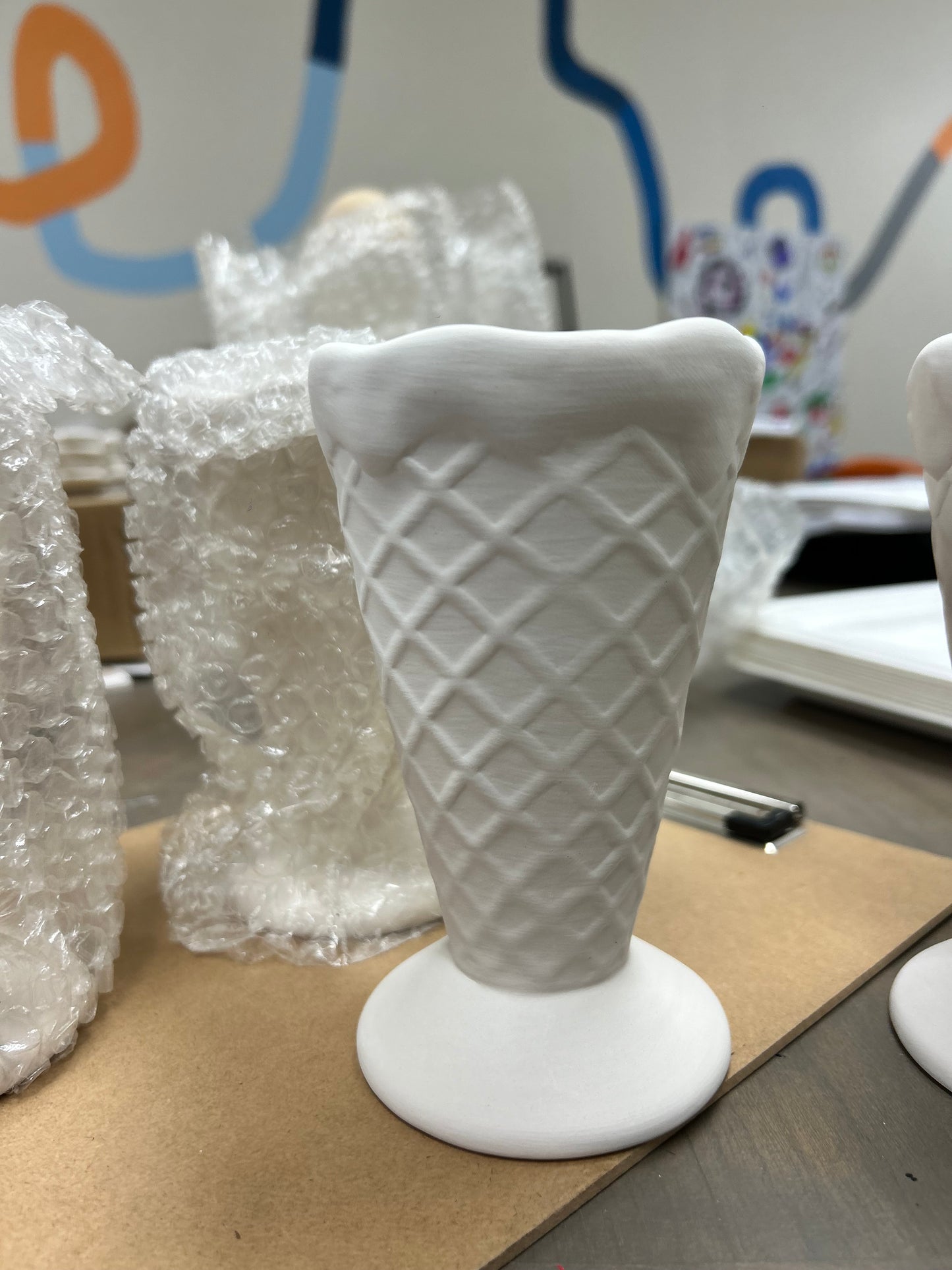 Waffle Ice Cream Cone Cup