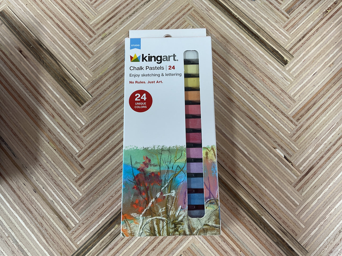Chalk Pastels 24 pc