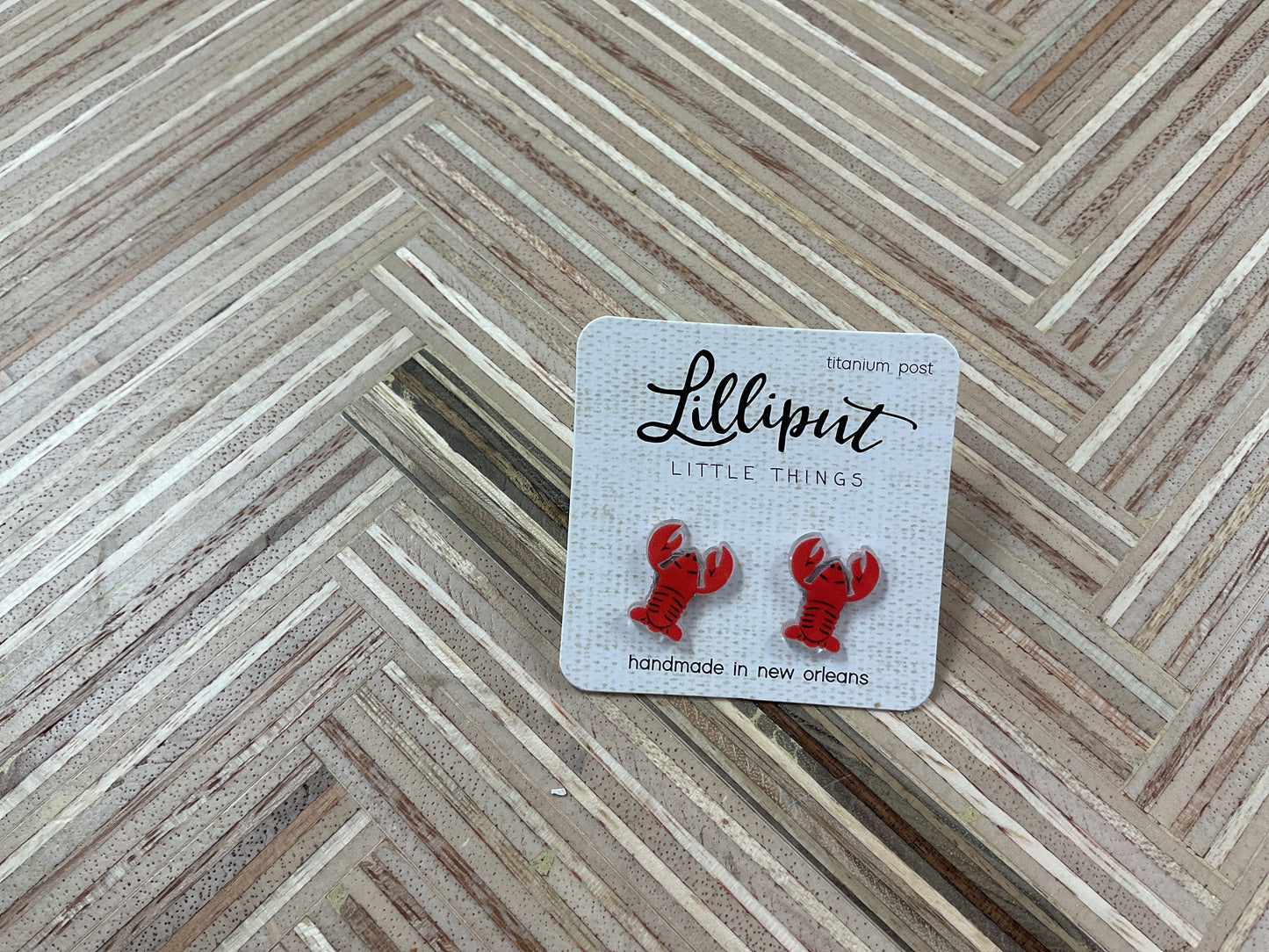 Lobster Earring