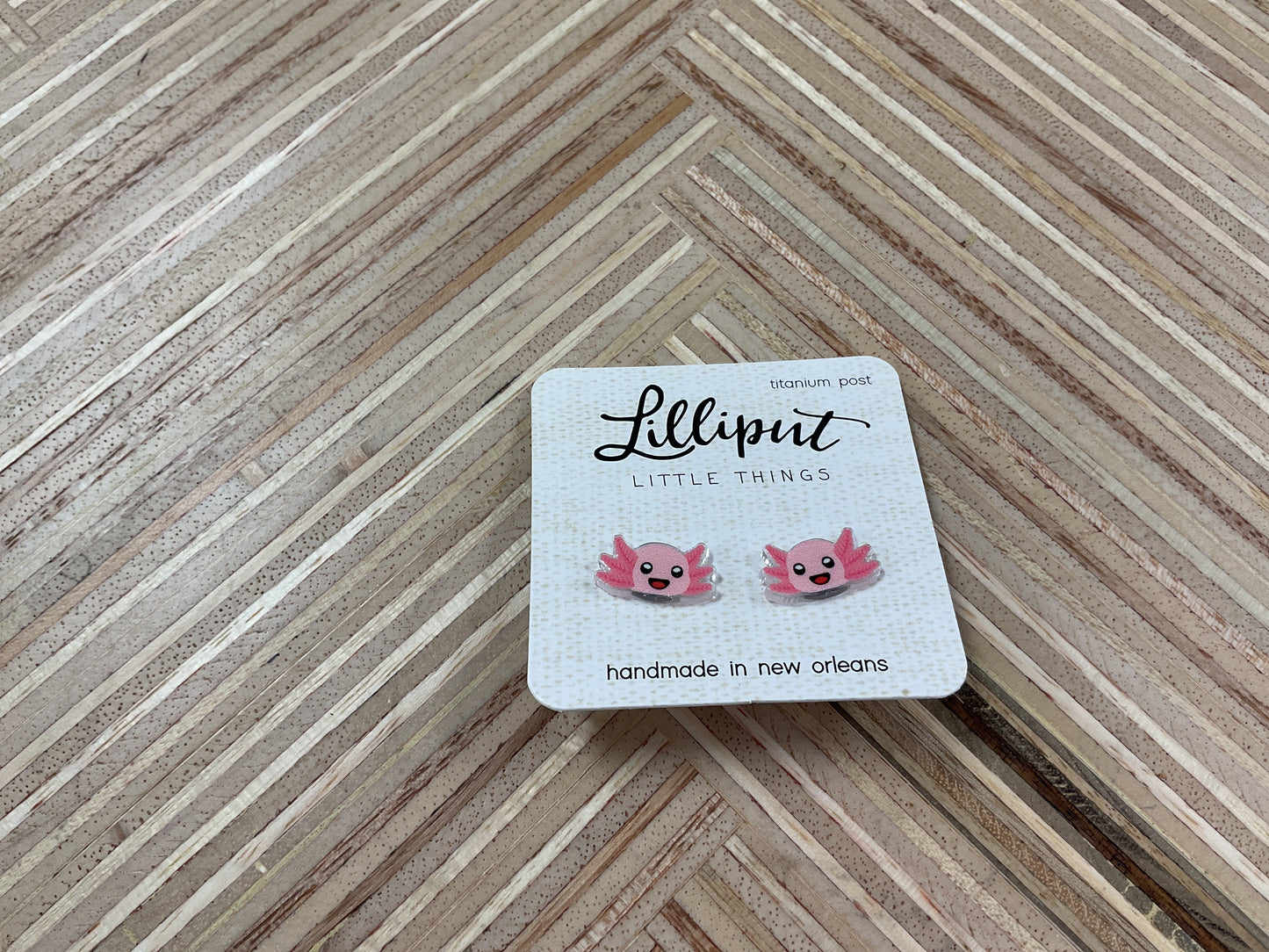 Axolotle Earrings