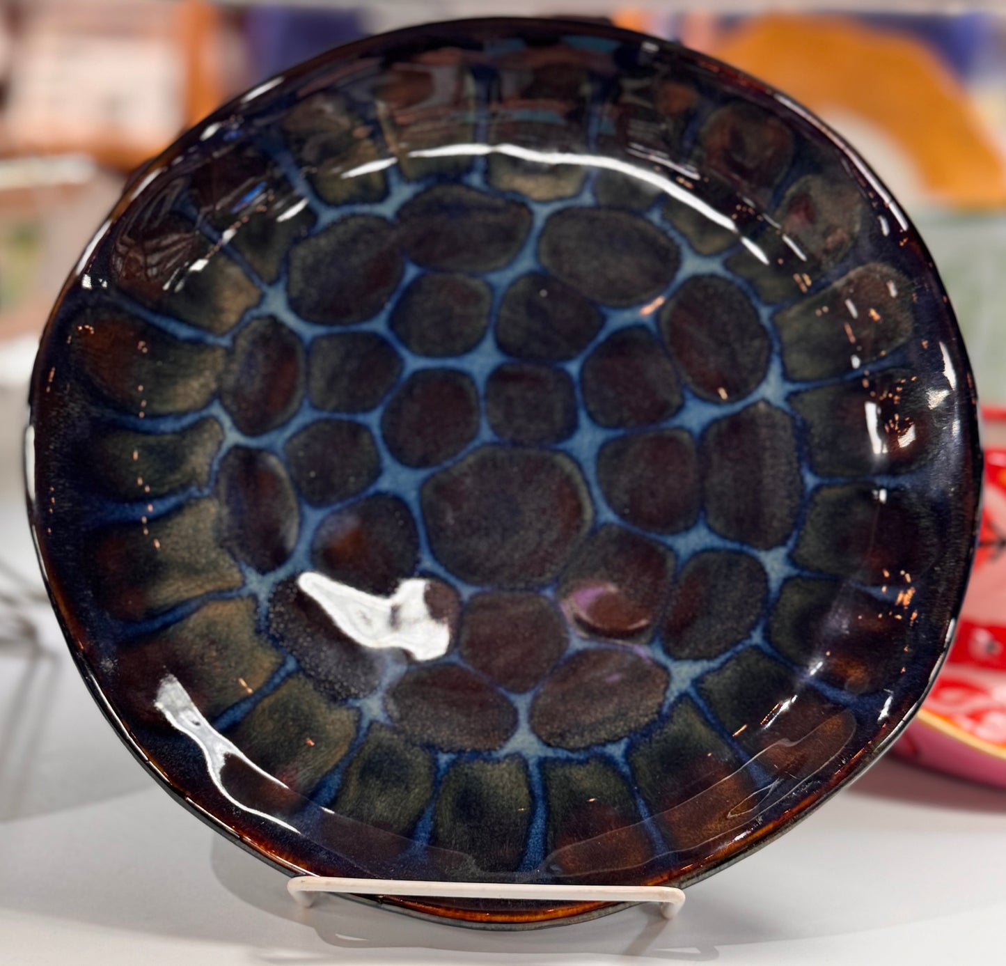 Stoneware Workshop "Frozen Pond" Dinner Plate