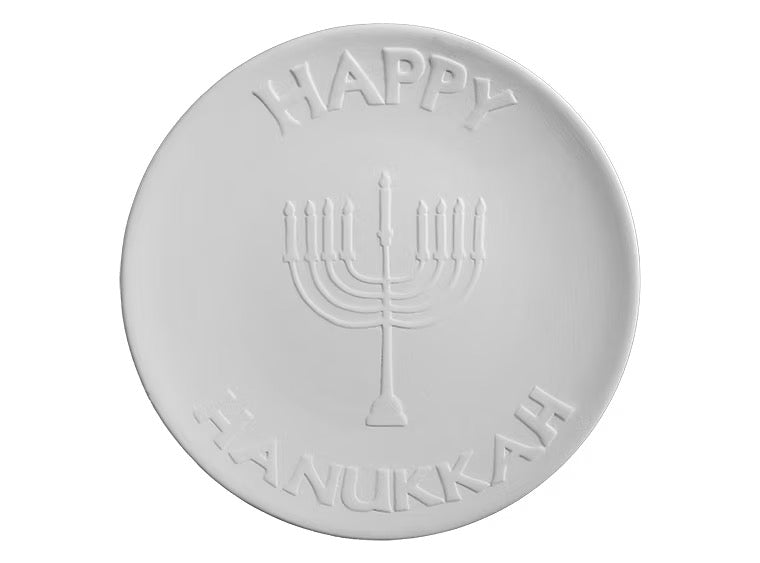 Hanukkah plate 3109