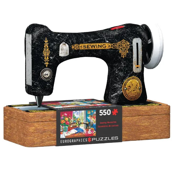Sewing Machine Tin Puzzle