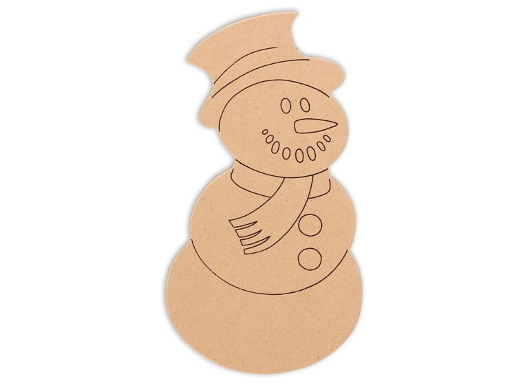 BIM9050 Snowman Plaque