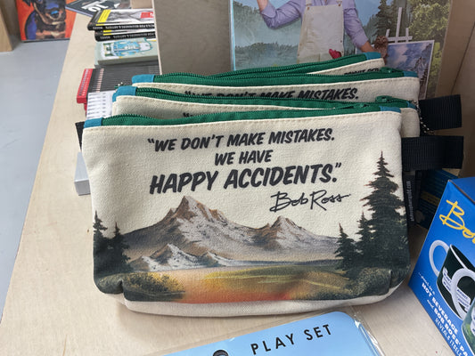 Bob Ross Zipper Bag