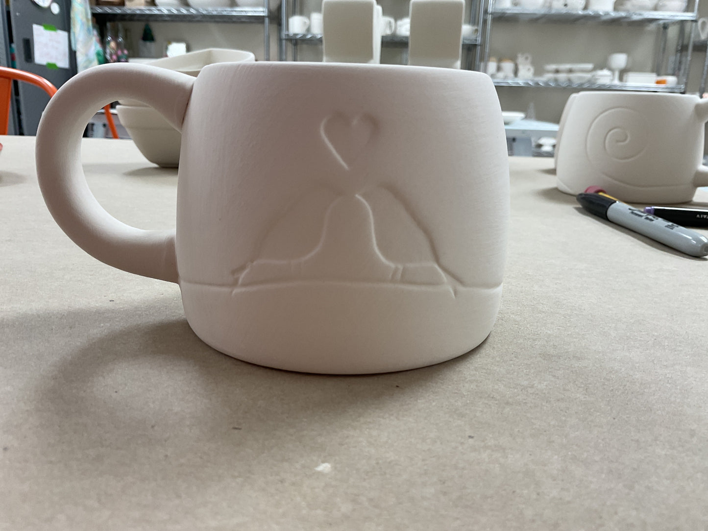 Love birds mug