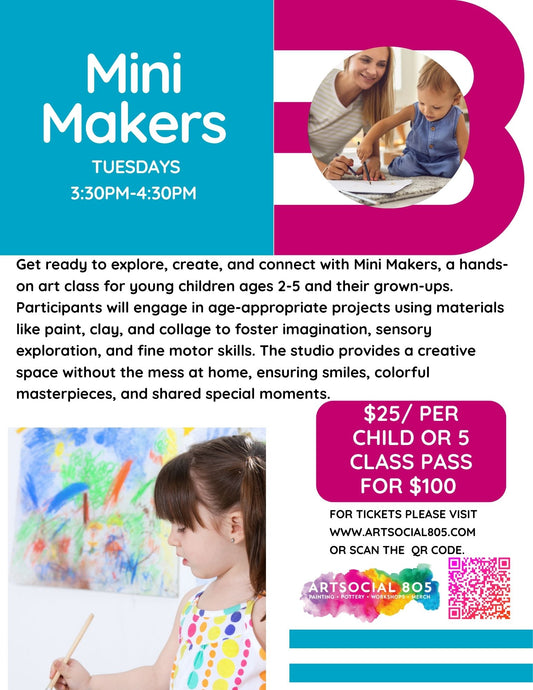 Mini Makers at ArtSocial 805