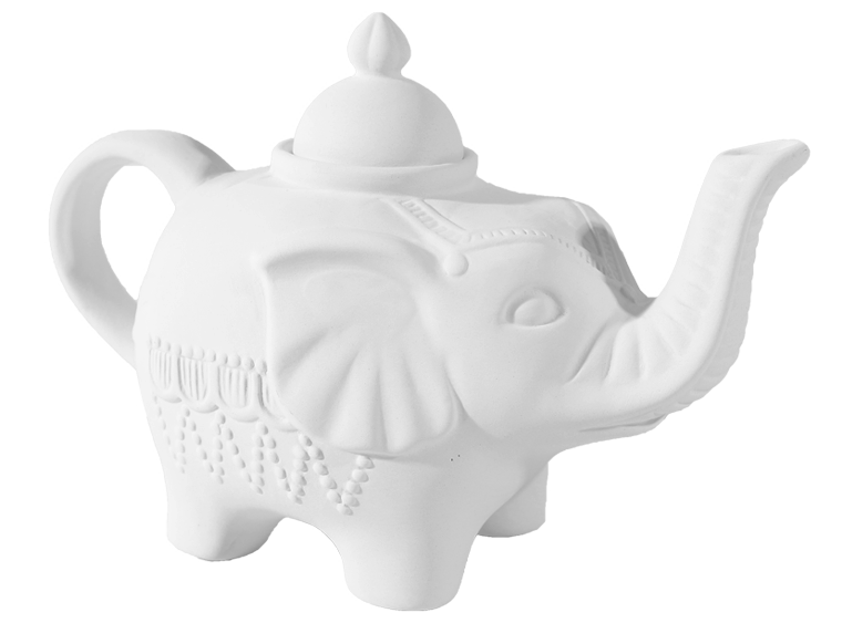 Elephant teapot #2856