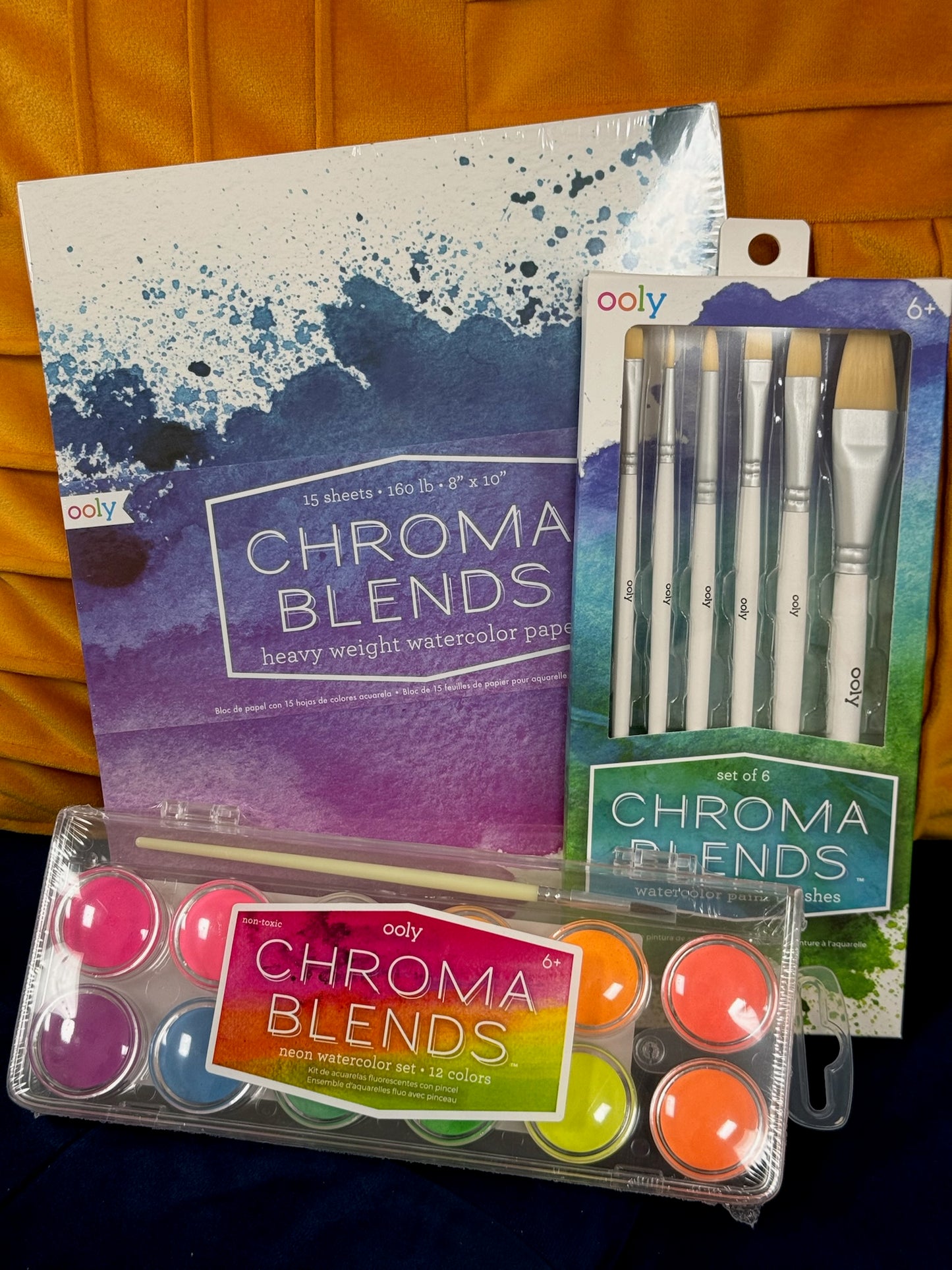 Neon Watercolor Bundle