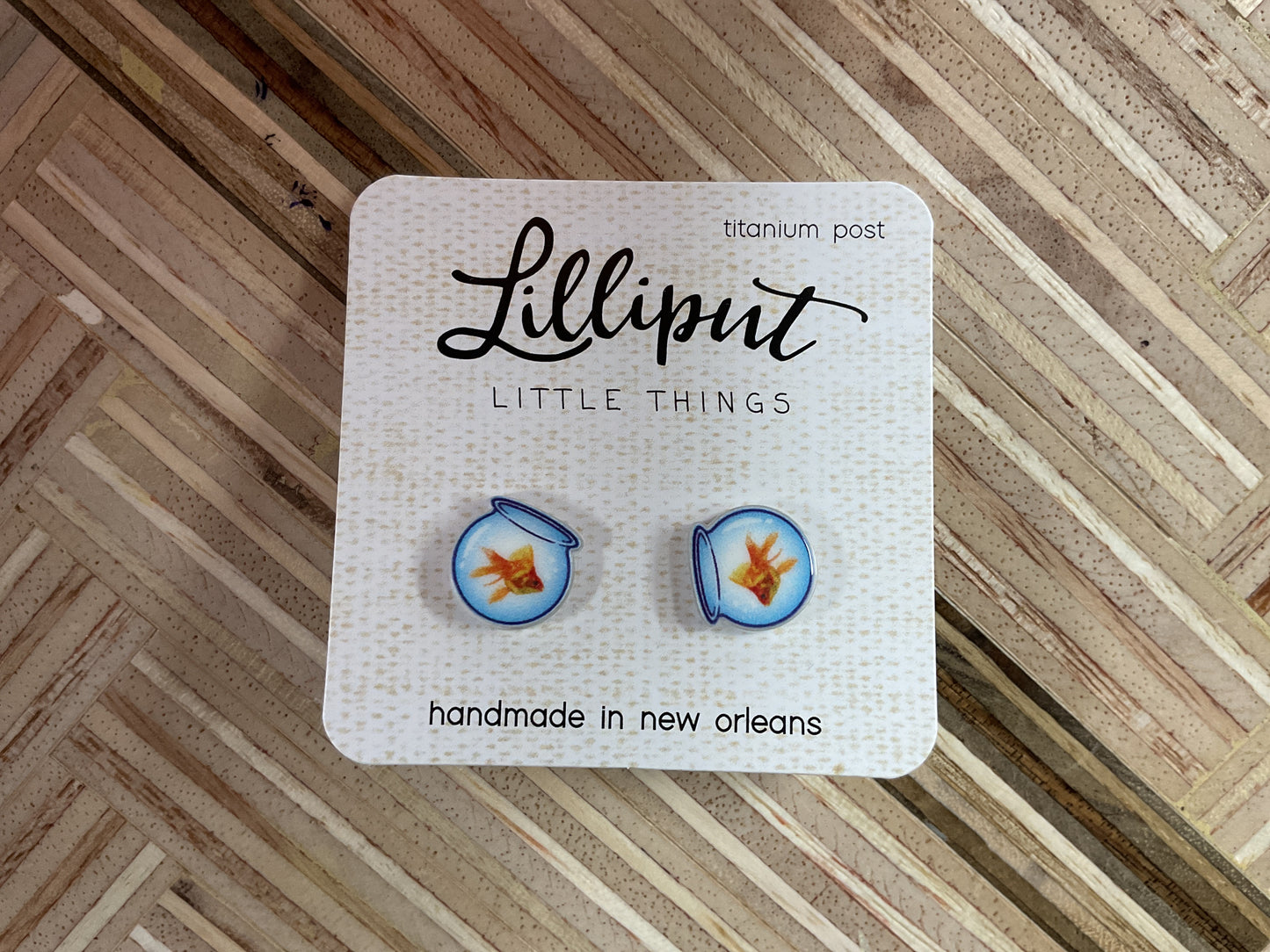Fishbowl Earrings
