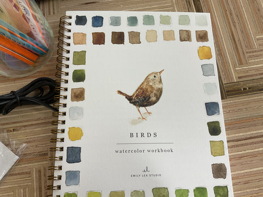 Watercolor workbook - birds