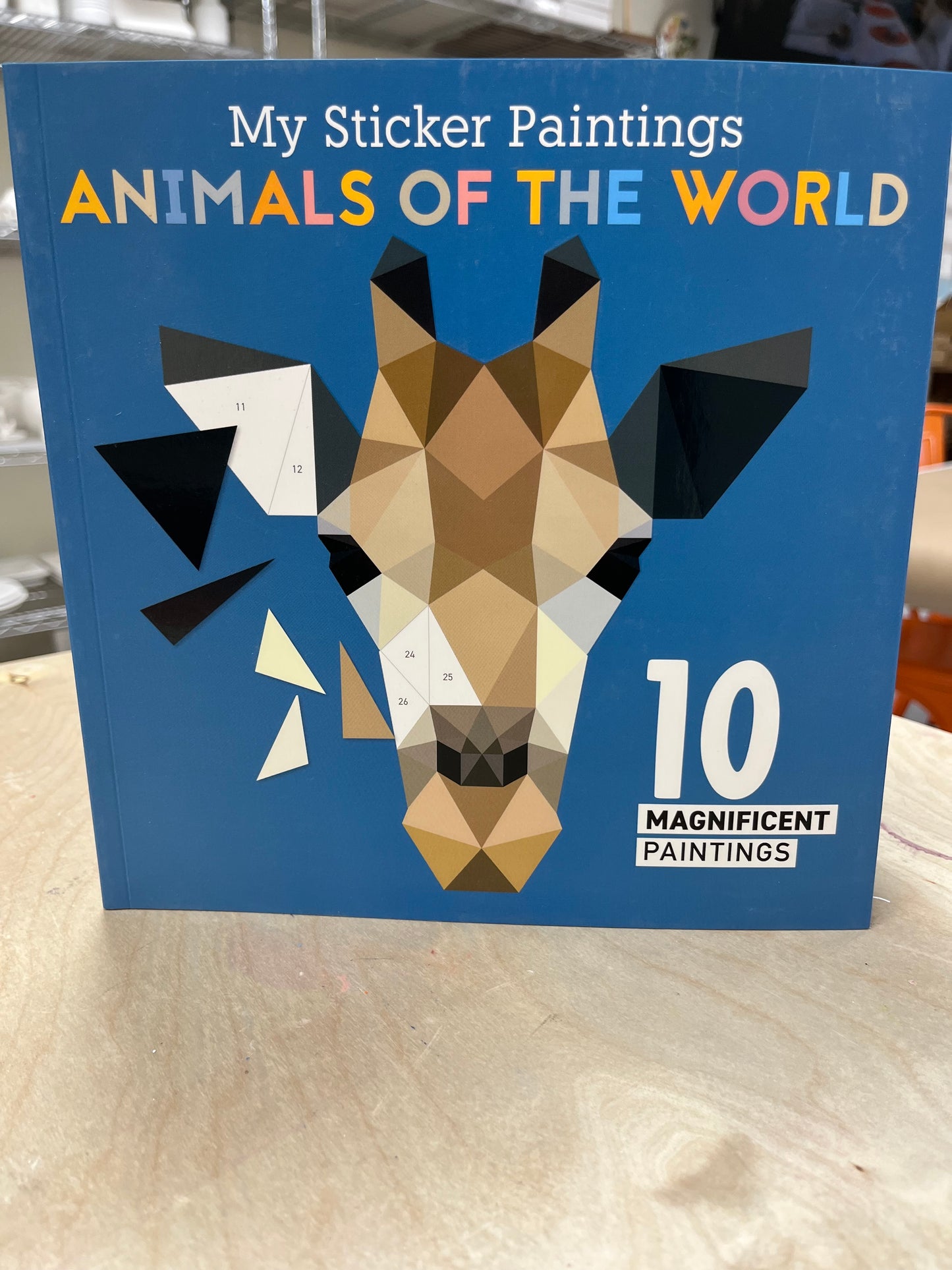 Activity Book - My Sticker Paintings: Animals of the World