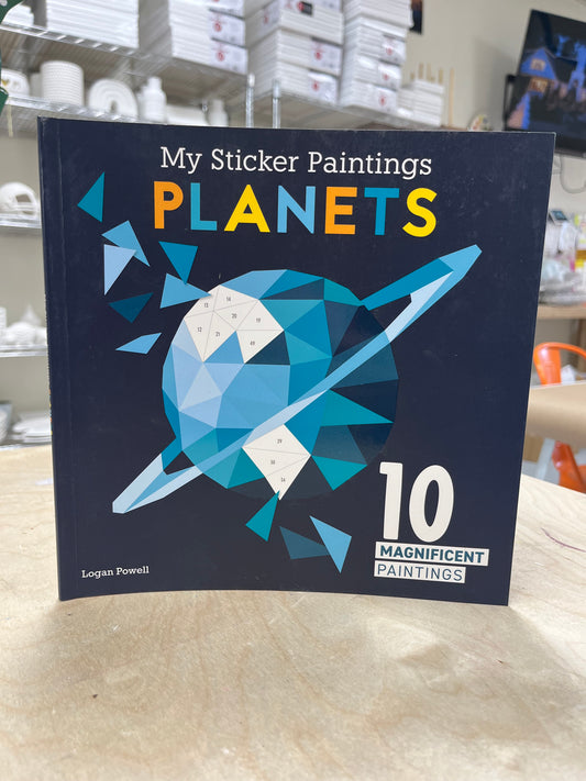 Activity Book - My Sticker Paintings: Planets