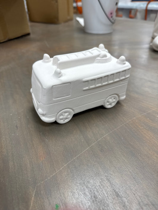 Fire Truck Bank