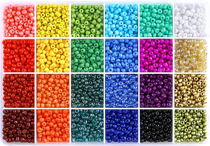 Seed Bead 24 Color Boxed set