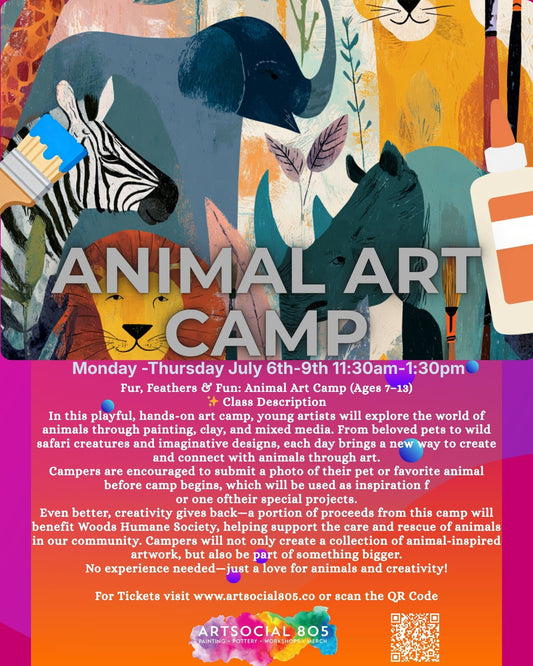 Fur, Feathers & Fun: Animal Art Camp