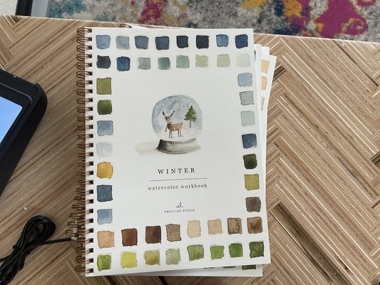 Watercolor Workbook - Winter