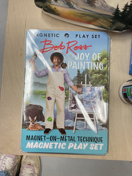 Bob Ross Joy of Painting Magnetic Dress Set