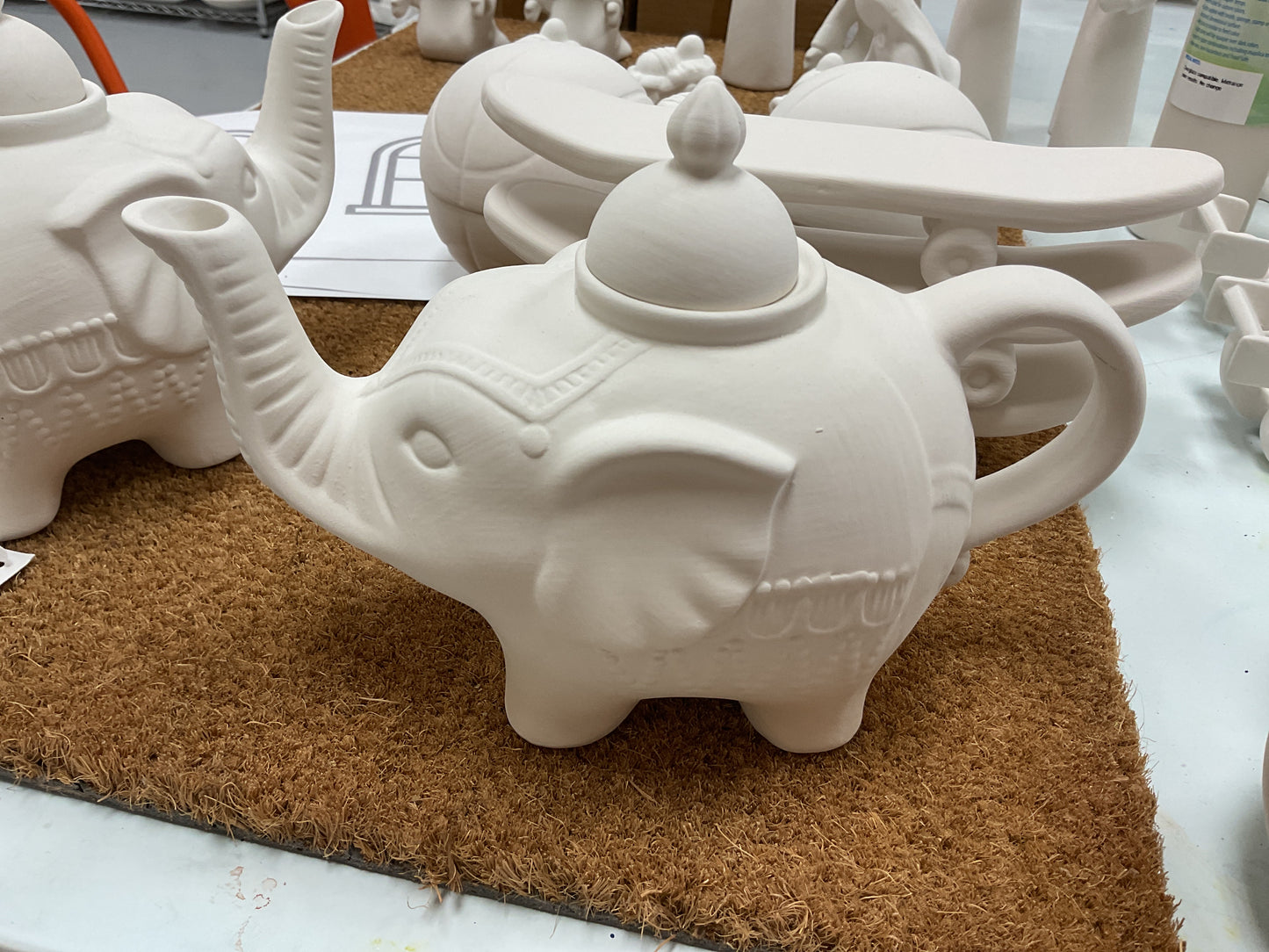 Elephant teapot