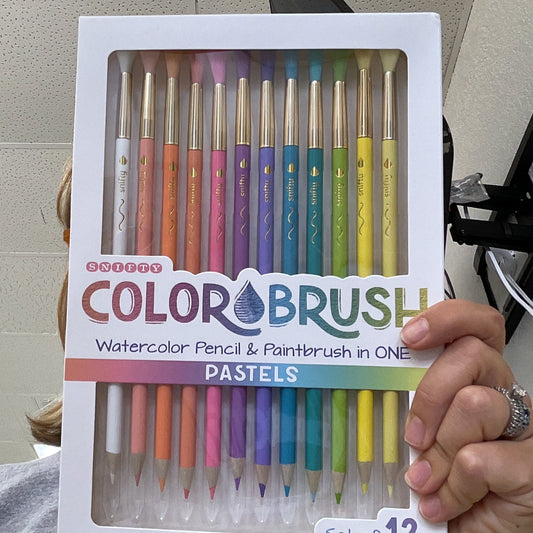 ColorBrush Watercolor Pencil & Paintbrush in One - Pastels