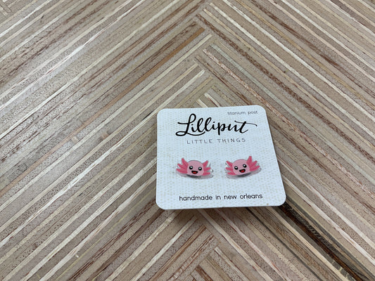 Axolotle Earrings
