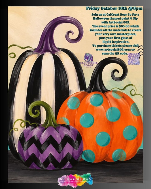 Cal Coast Beer Co. Paint and Sip with ArtSocial 805