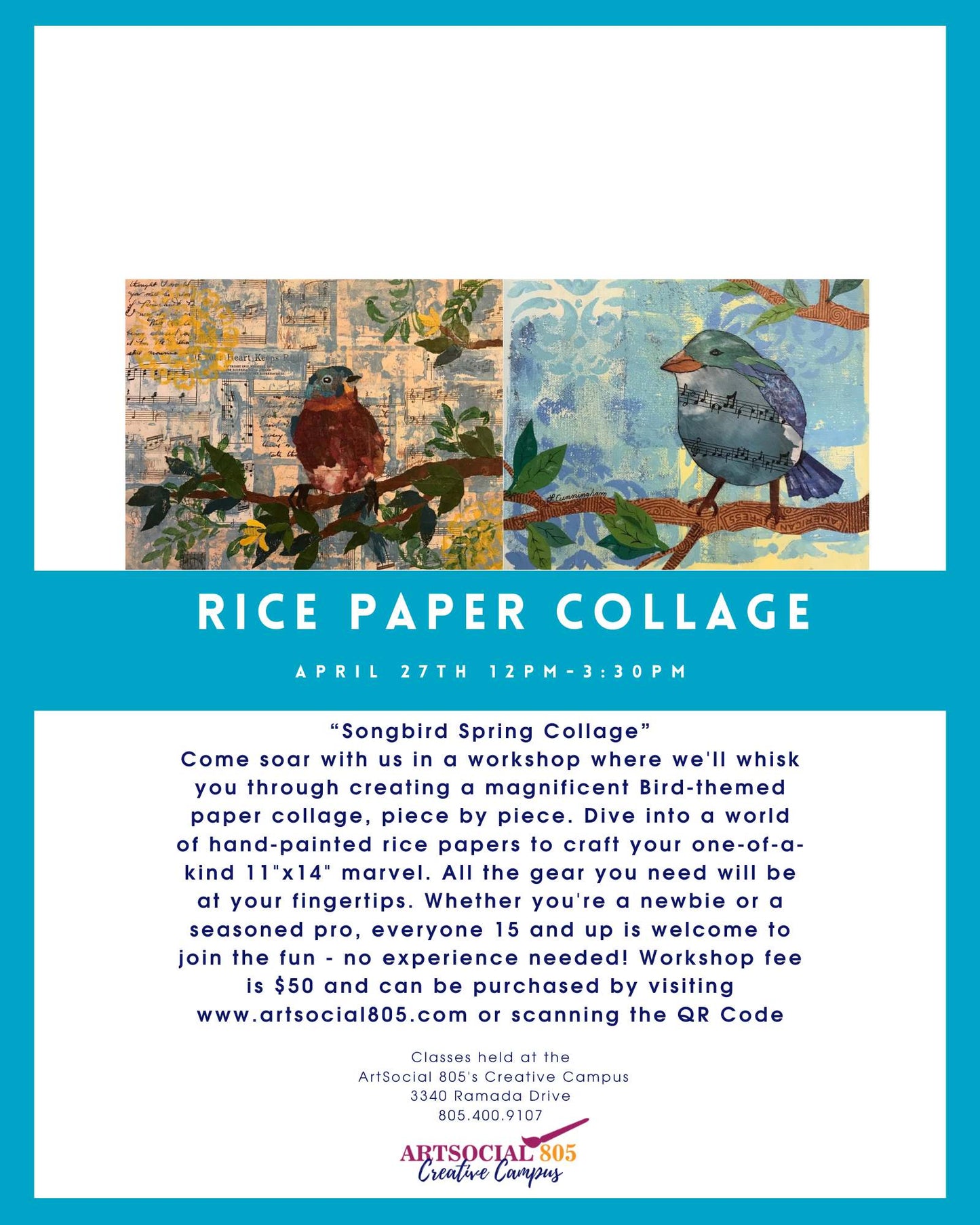 Rice Paper Workshop at the ArtSocial Creative Campus
