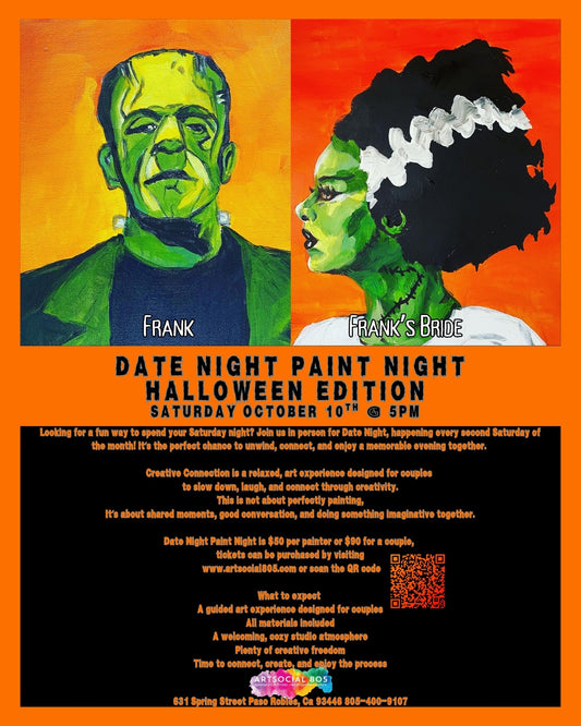 Date Night Paint Night @ ArtSocial805 "Halloween Edition"