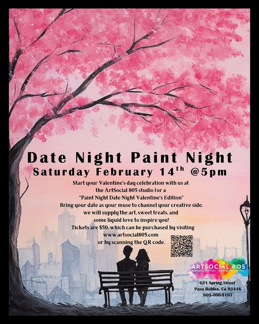 Paint Night Date Night(Valentine's Edition)