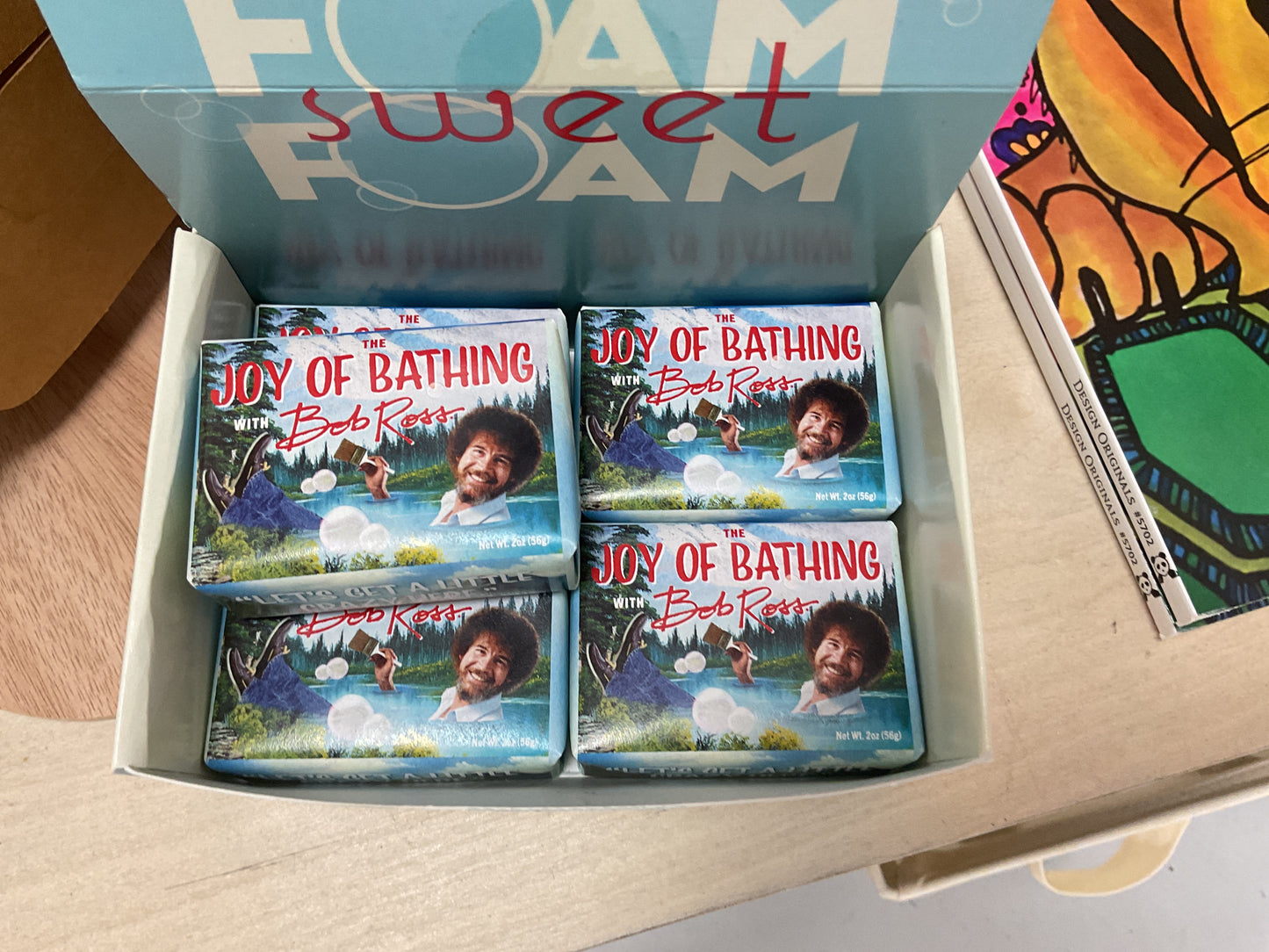 Bob Ross Joy of Bathing Soap