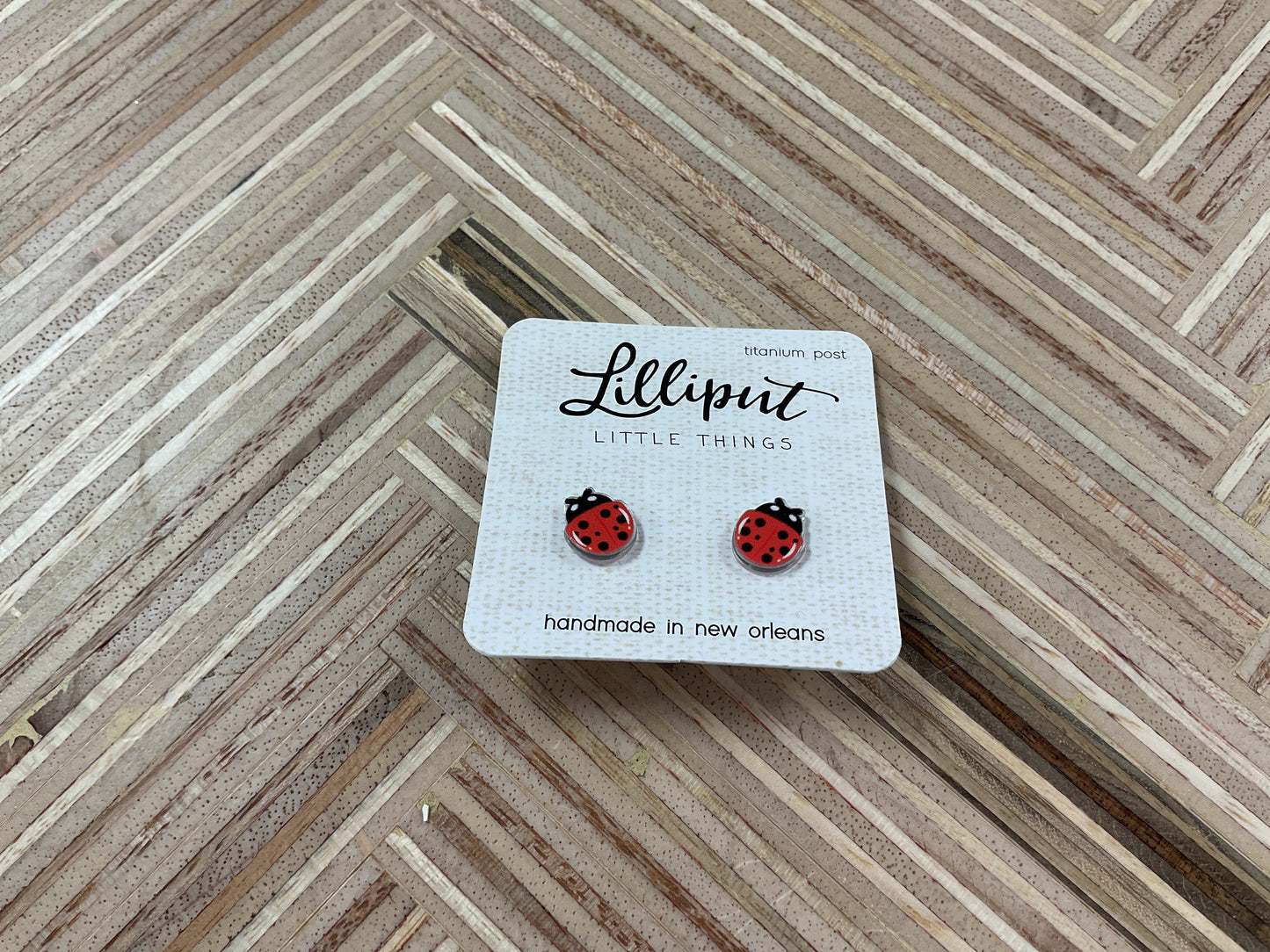 Ladybug Earrings