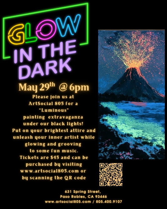 Glow in the Dark Paint Night @ ArtSocial 805