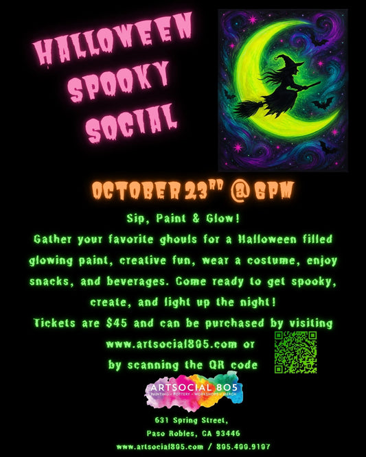 Halloween Spooky Social Glow Night @ ArtSocial 805