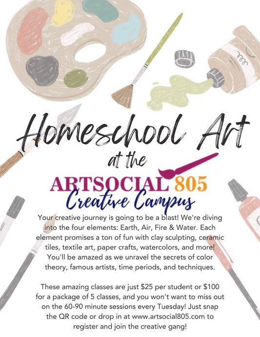Weekly Home School at the ArtSocial 805 Creative Campus