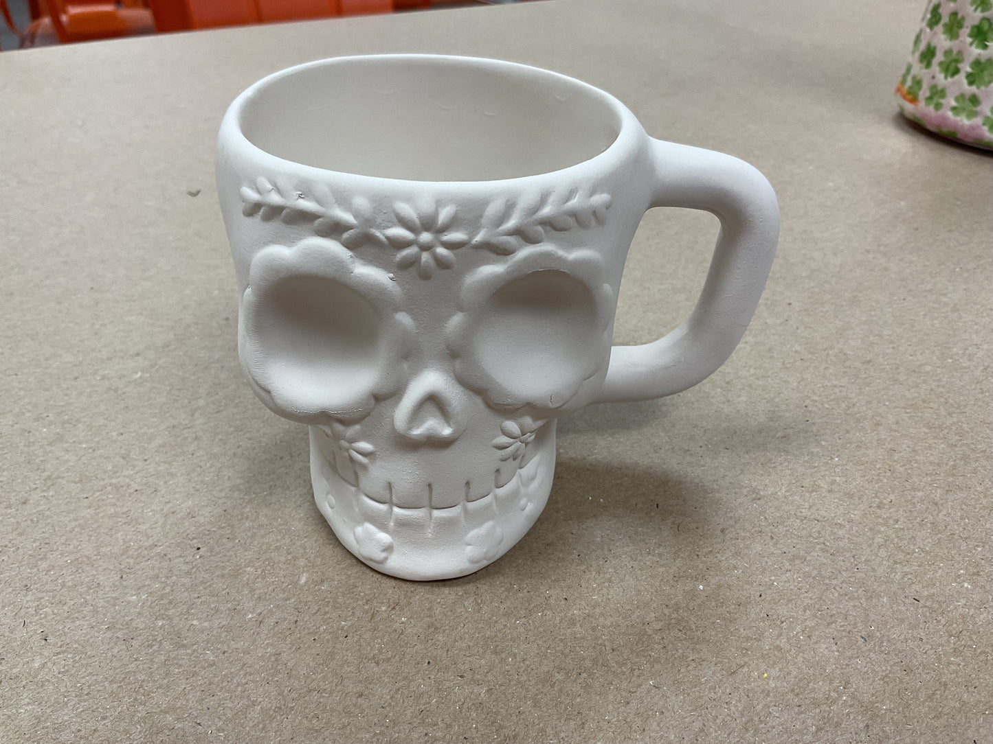 Day of the Dead Mug skull