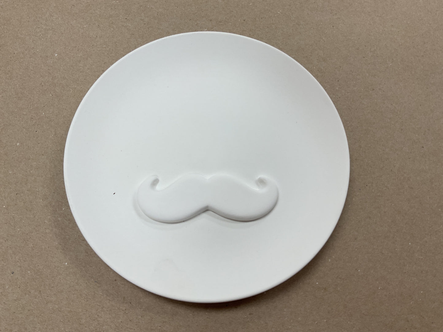 Mustache plate