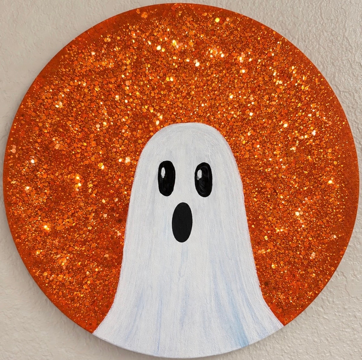 Glitter Ghost Painting at ArtSocial 805
