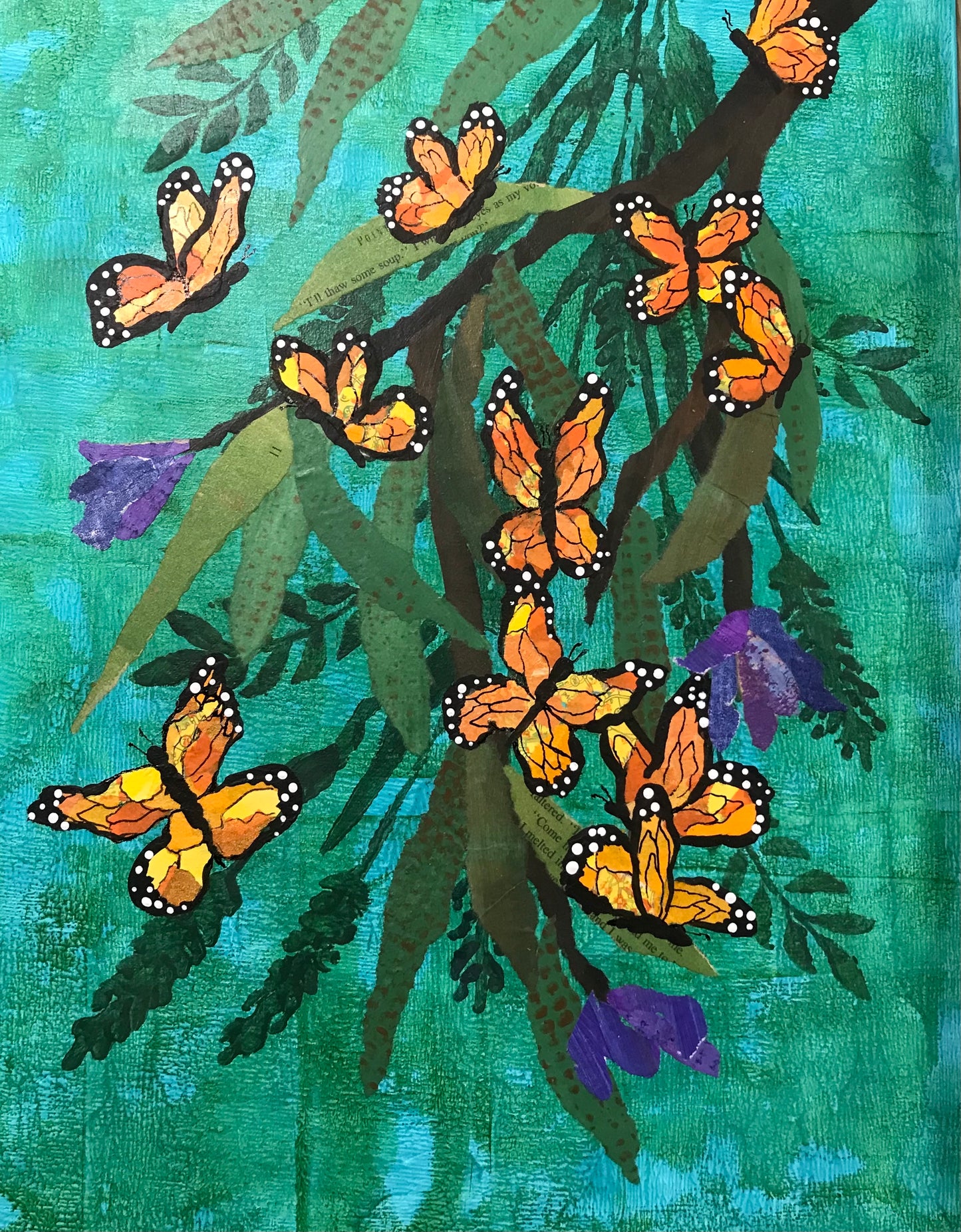 Rice Paper Butterfly workshop at ArtSocial 805