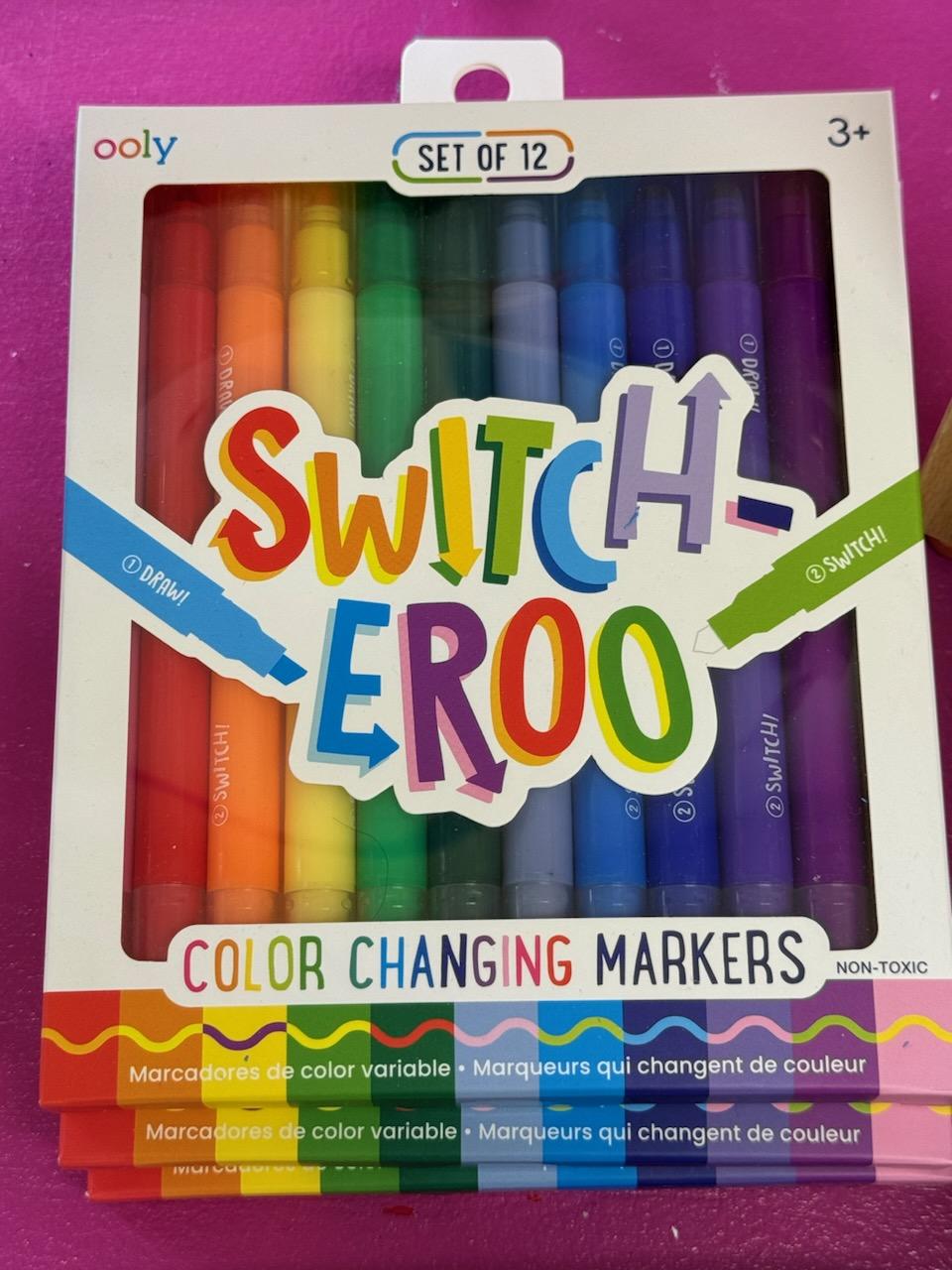 Switch-eroo Color Changing Markerss