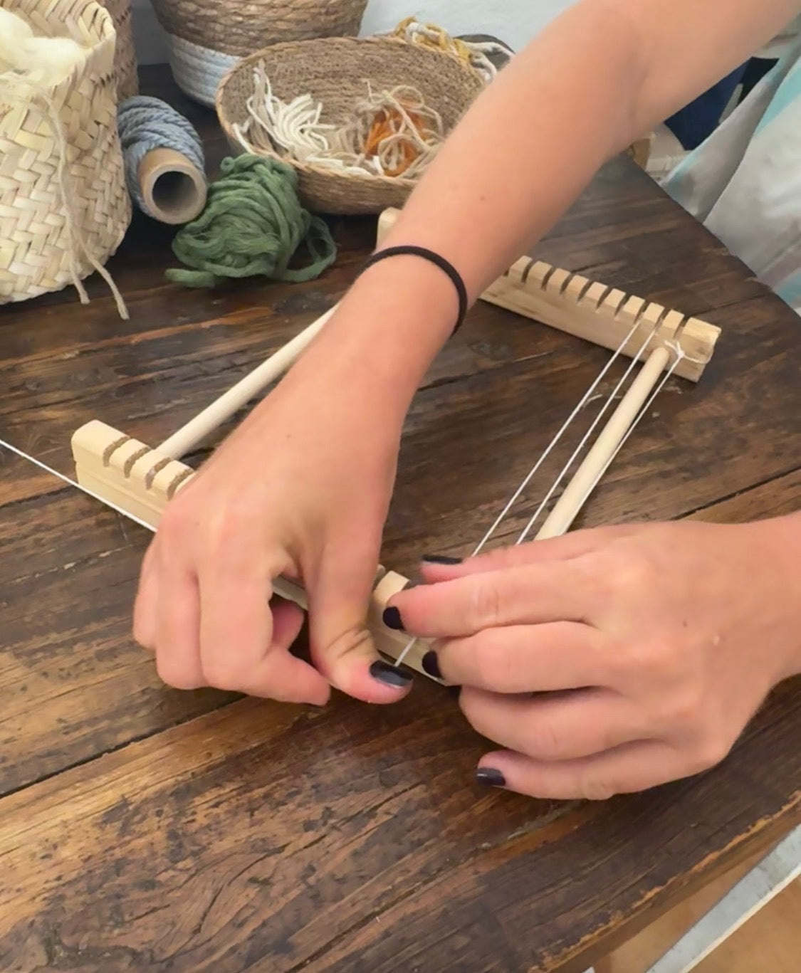 Weaving Workshop at ArtSocial 805