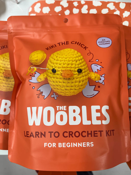 The Woobles "Kiki the Chick" Beginner Crochet Kit