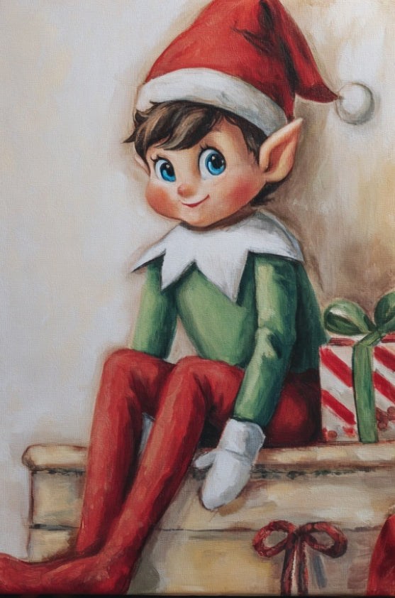 Elf Express youth Christmas Paint at ArtSocial 805