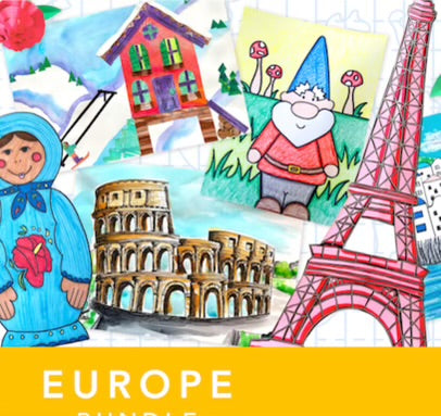 World Art Workshop for Kids at ArtSocial 805 Europe