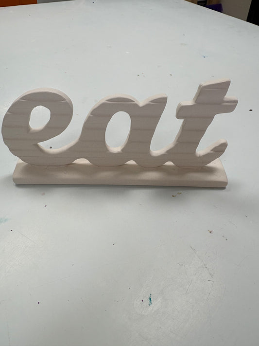 stand-up eat plaque 1844