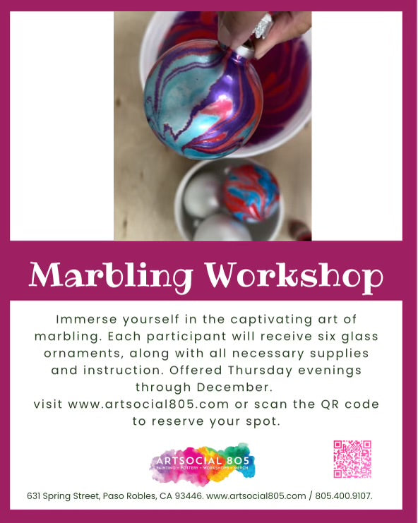 Ornament Marbling @ ArtSocial 805