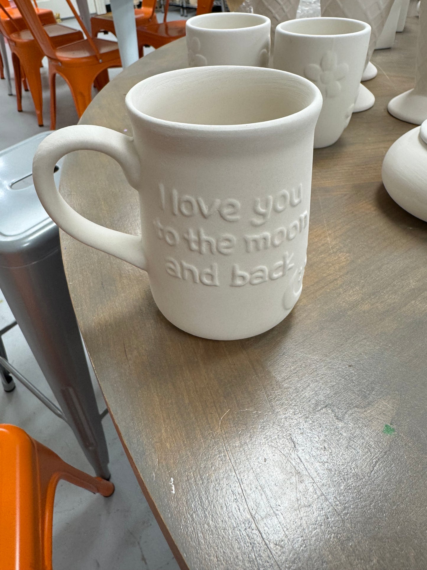 I Love You to the Moon and Back Mug