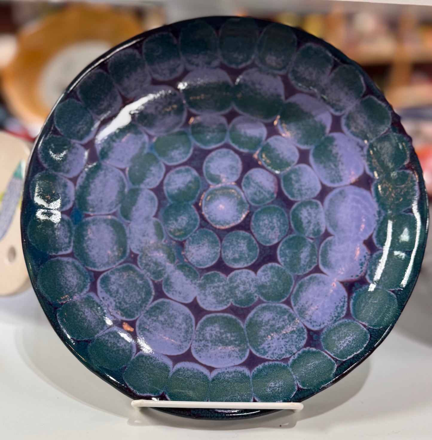 Stoneware Workshop "Frozen Pond" Dinner Plate